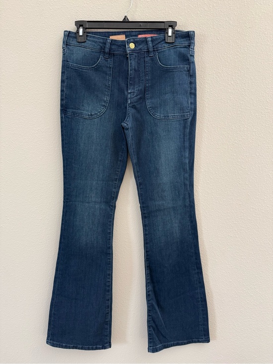 Pilcro Denim - Pilcro Dark Blue Denim Flare Jeans 28